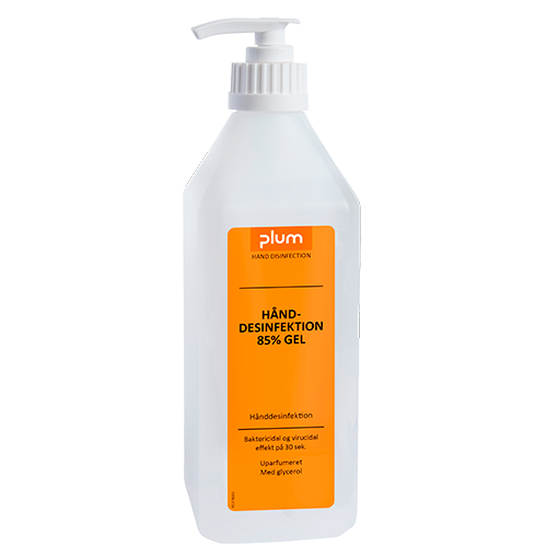 Plum Hånddesinfektion 85% Gel Pumpeflaske (600 ml)