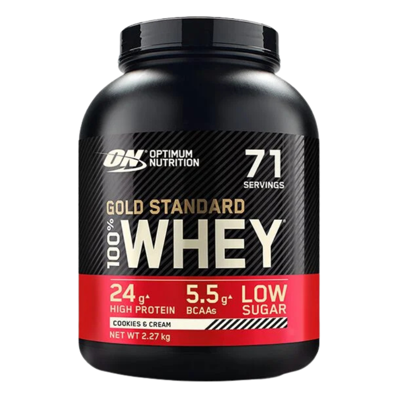 Optimum Nutrition 100% Whey Gold Standard Cookies & Cream (2270 g)