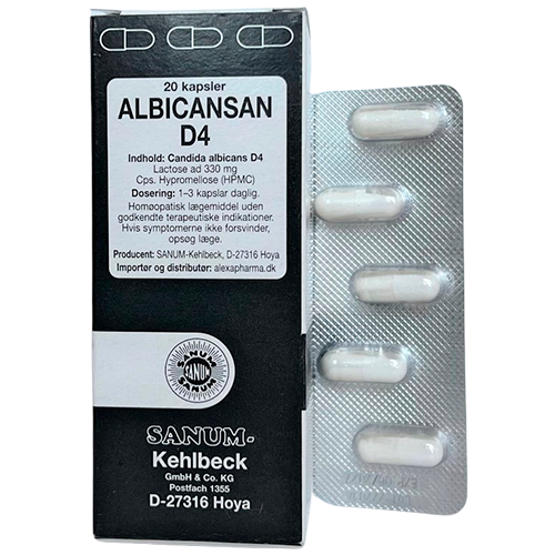 Sanum Albicansan D4 (20 kapsler)