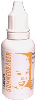 Gummedråber - 20 ml. Gummedråber - 20 ml.