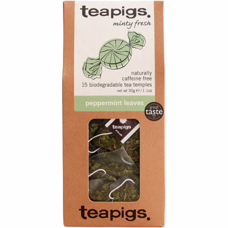 Teapigs Pebermynteblade Te (15 breve)