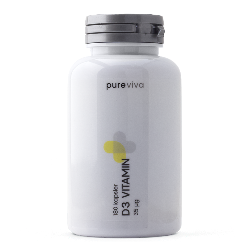 Pureviva D3 Vitamin - 180 kap.