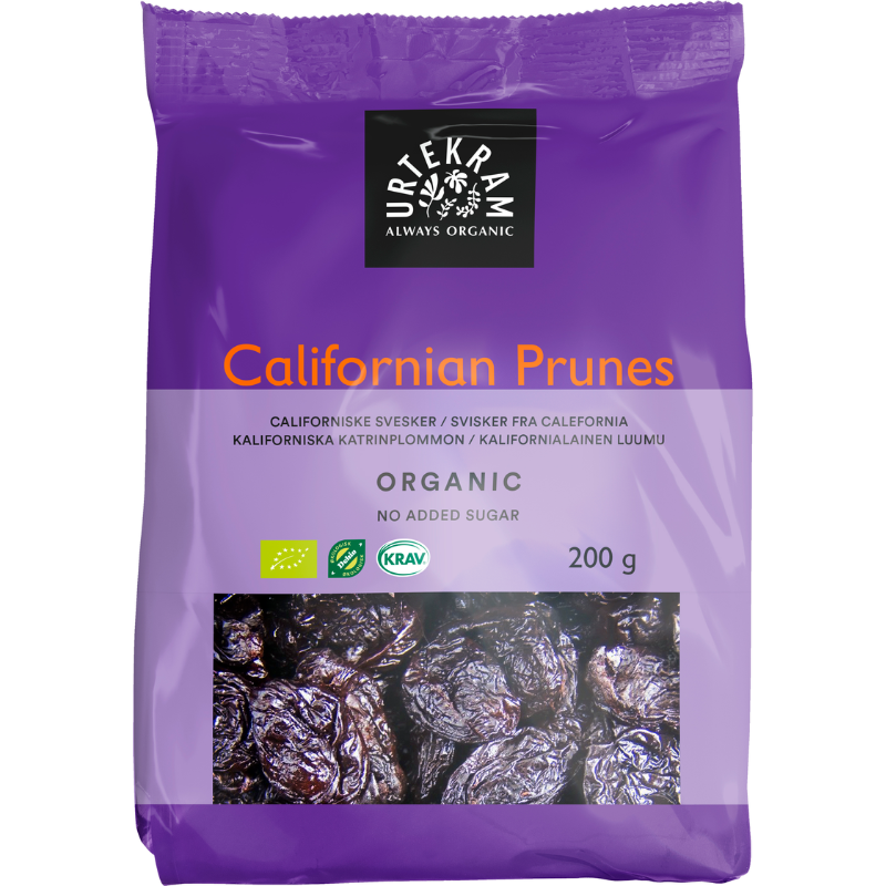 Urtekram Svesker Californiske Ø - 200 gr.