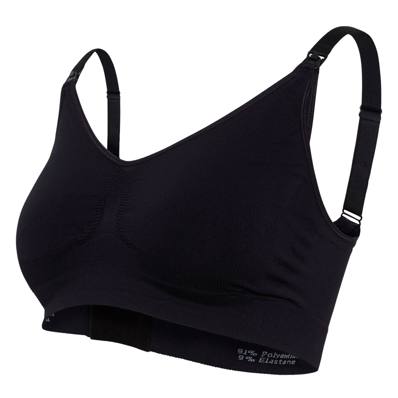 Carriwell Original Graviditets & Amme BH Sort - Small - 1 stk