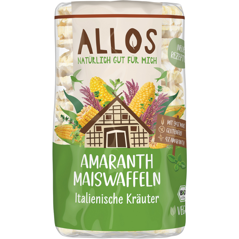 Allos Majsgaletter m. Italienske urter Ø (115 g)