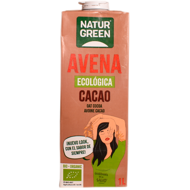 NatureGreen Havredrik Med Kakao Ø (1 l)