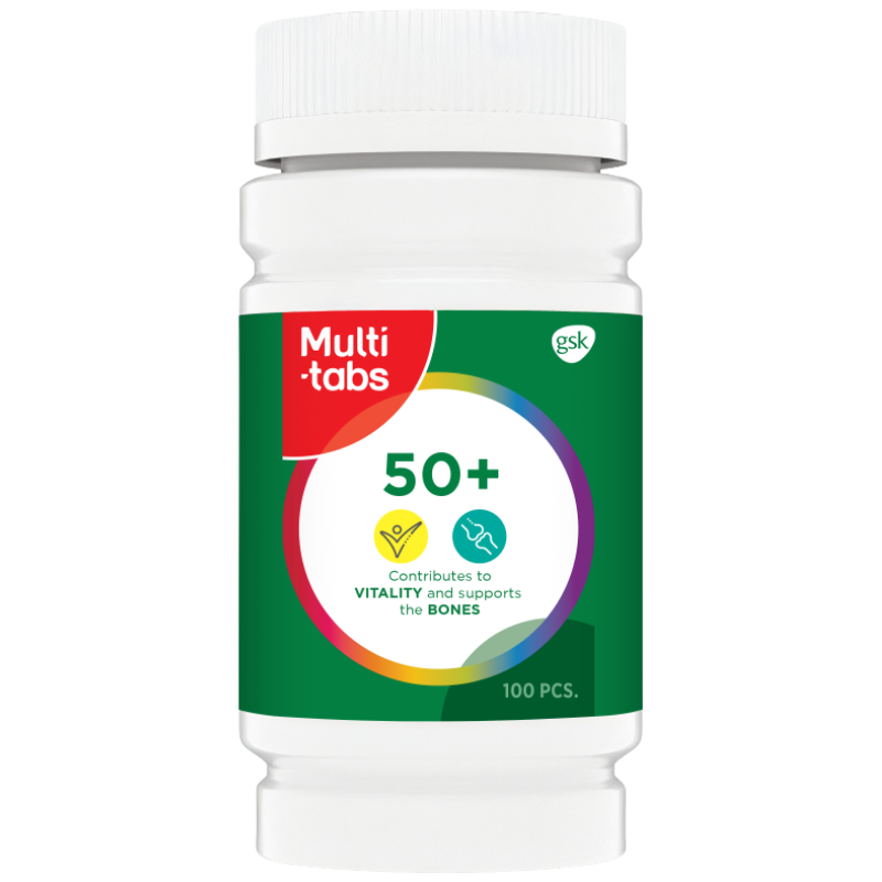 Multitabs 50+ Tabletter (100 stk)