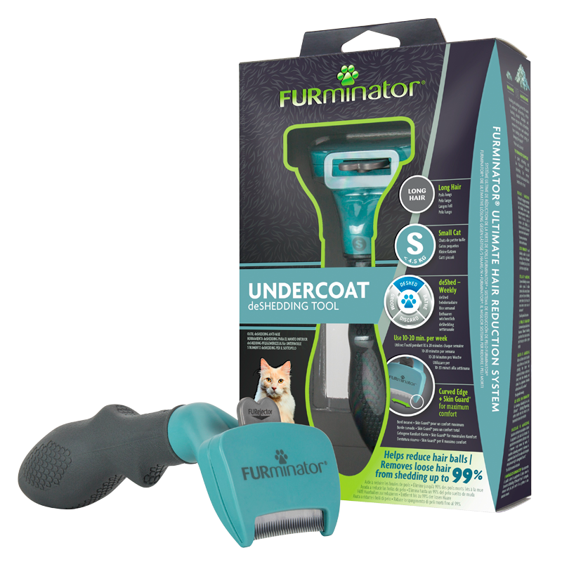 FURminator Deshedding Børste Til Små Katte Langt Pels (1 stk) FURminator Deshedding Børste Til Små Katte Langt Pels (1 stk)