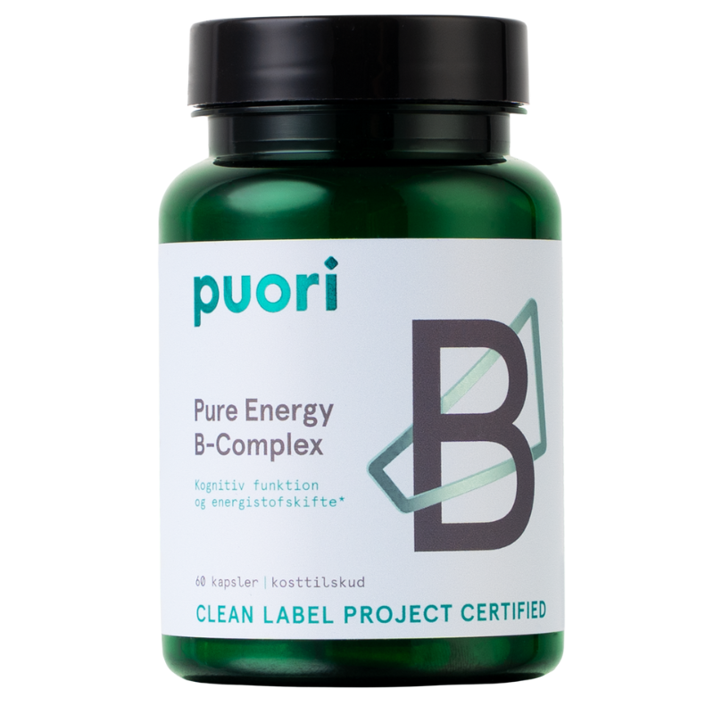 Puori Pure Energy B-Complex (60 kaps)