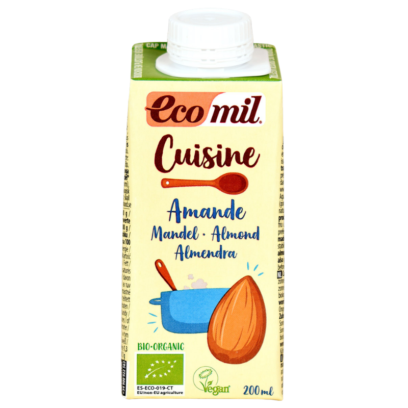 Ecomil Mandel fløde Ø - 200 ml