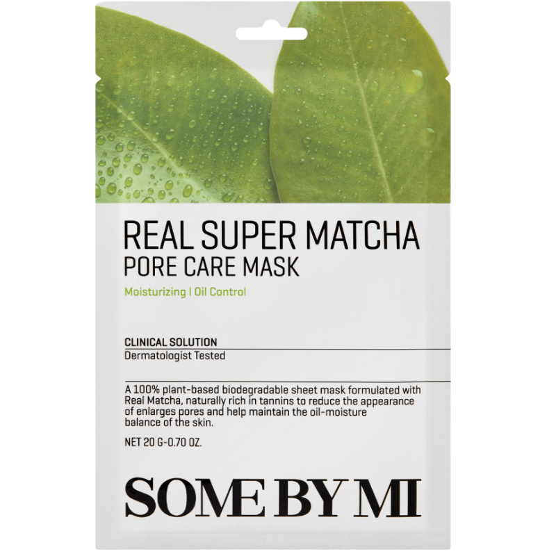 Some By Mi Real Super Matcha Pore Care Mask (20 g)