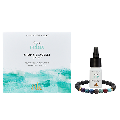 Green People Alexandra Kay Time To Relax Aroma Bracelet Gift Set (1 sæt)