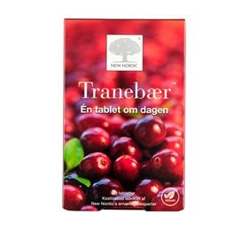 New Nordic Tranebærpillen - 30 tabs.