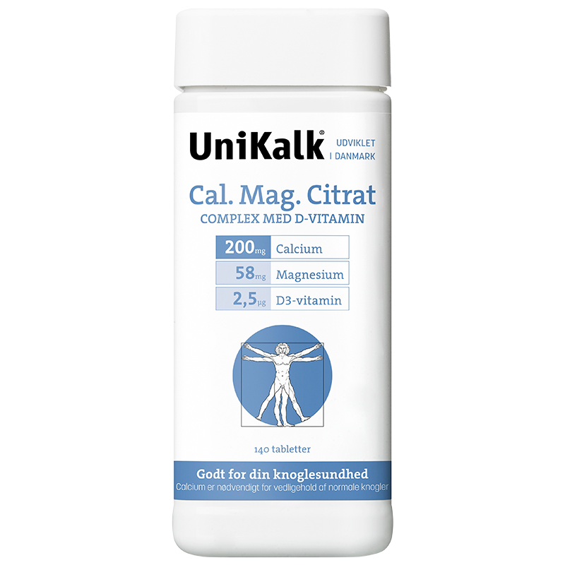 UniKalk Cal. Mag. Citrat (140 tabl)