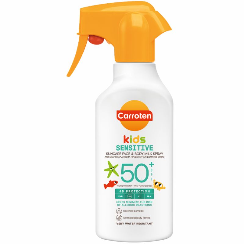 Carroten Kids Sensitive Milk Trigger SPF 50+ (270 ml)