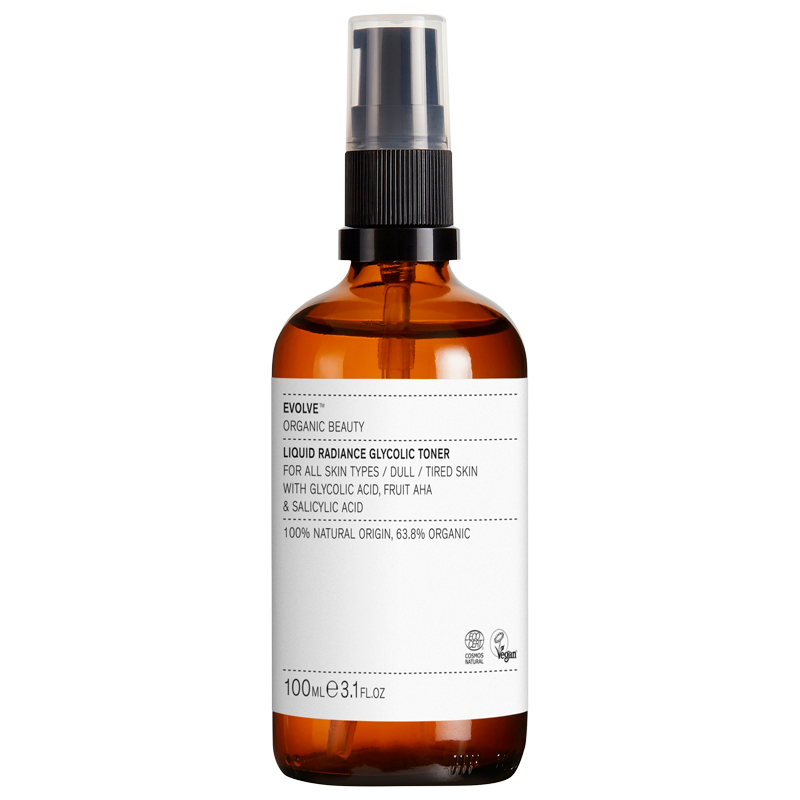 Evolve Organic Beauty Liquid Radiance Glycolic Toner (100 ml)
