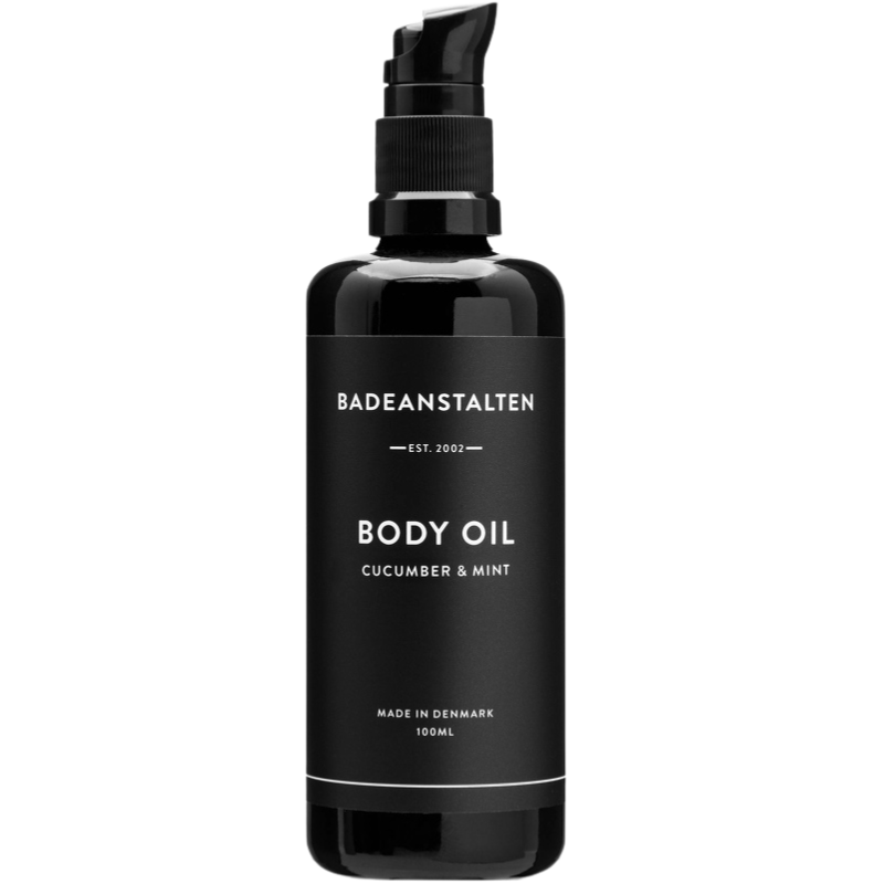 Badeanstalten Kropsolie Agurk og Mynte - 100 ml