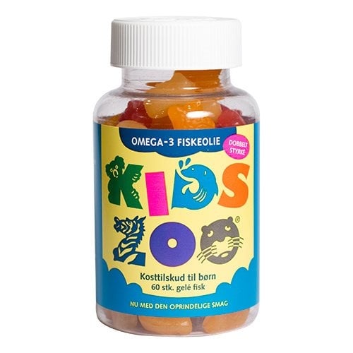 dfi Kids Zoo Omega 3 "Tyggedyr" - 60 stk.