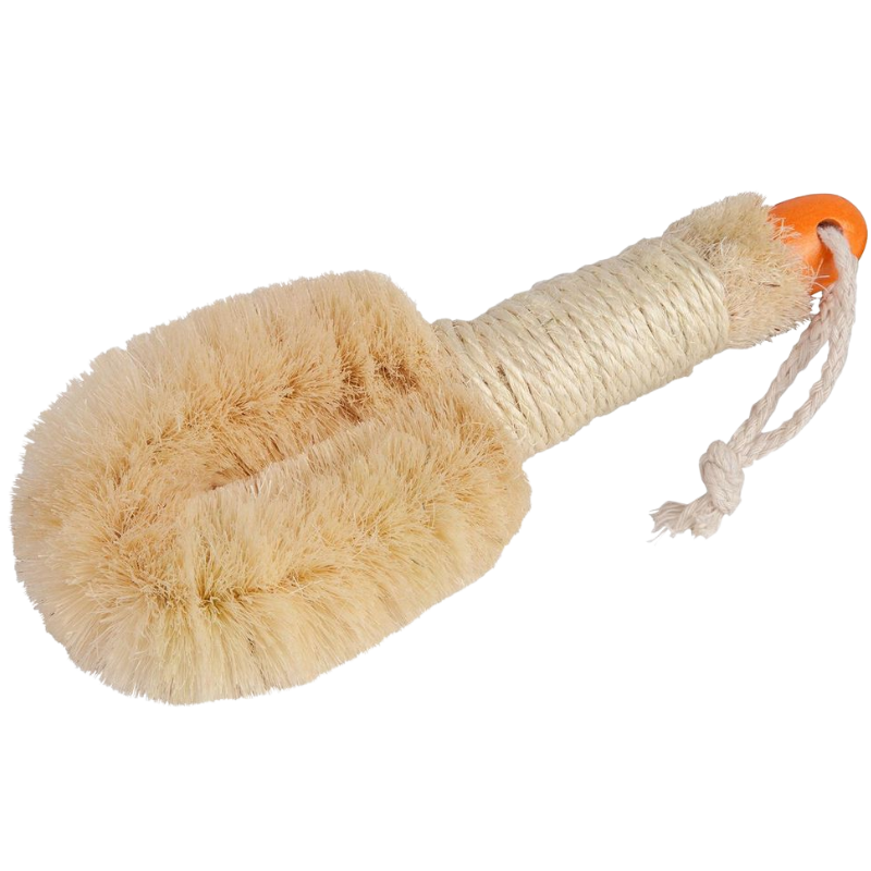 Croll & Denecke Sisal Massage Brush Round (1 stk)