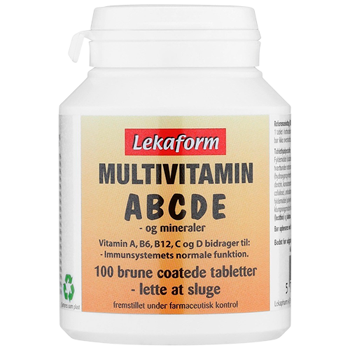 Lekaform Multivitamin (100 tabl) Lekaform Multivitamin (100 tabl)