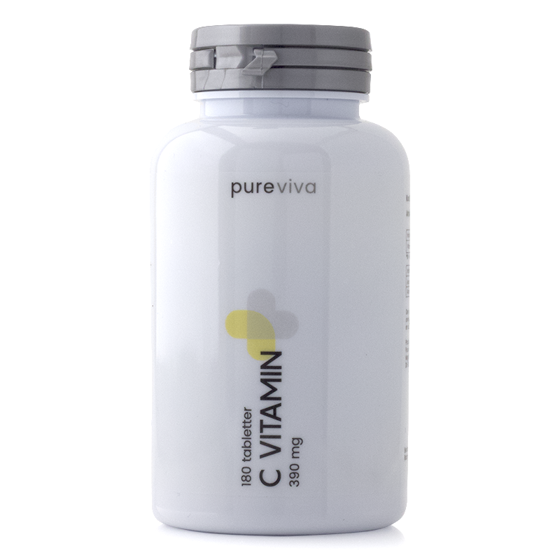 Pureviva C Vitamin 390mg - 180 tab