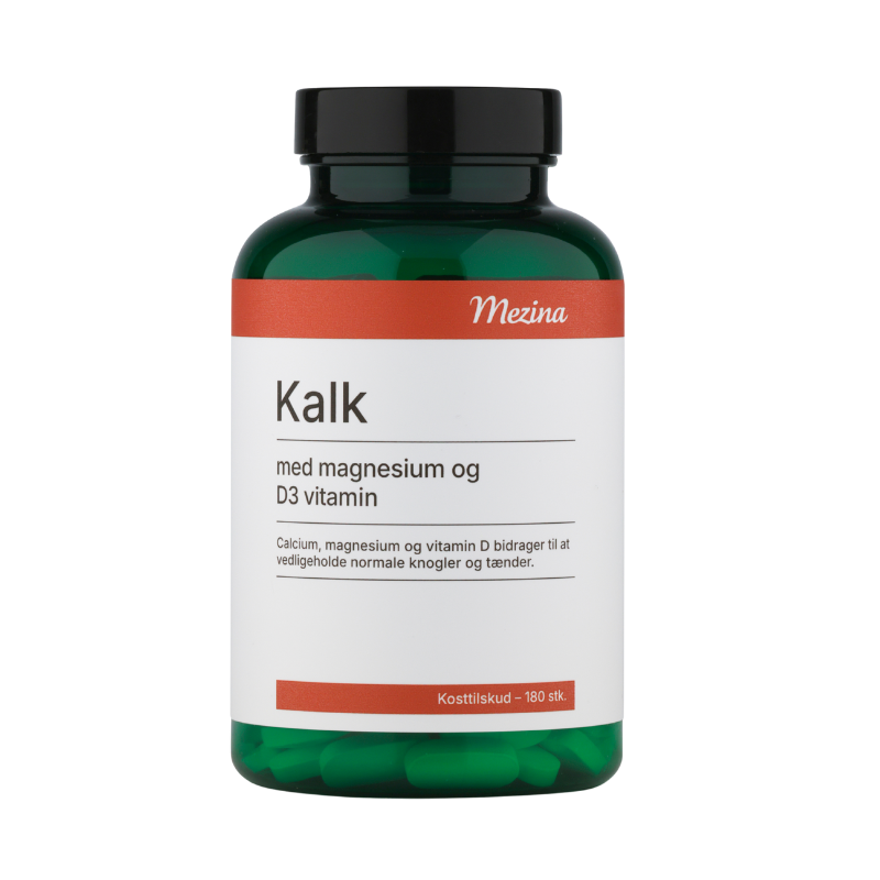 Mezina Kalk M. Magnesium & D3-vitamin (180 tabl)