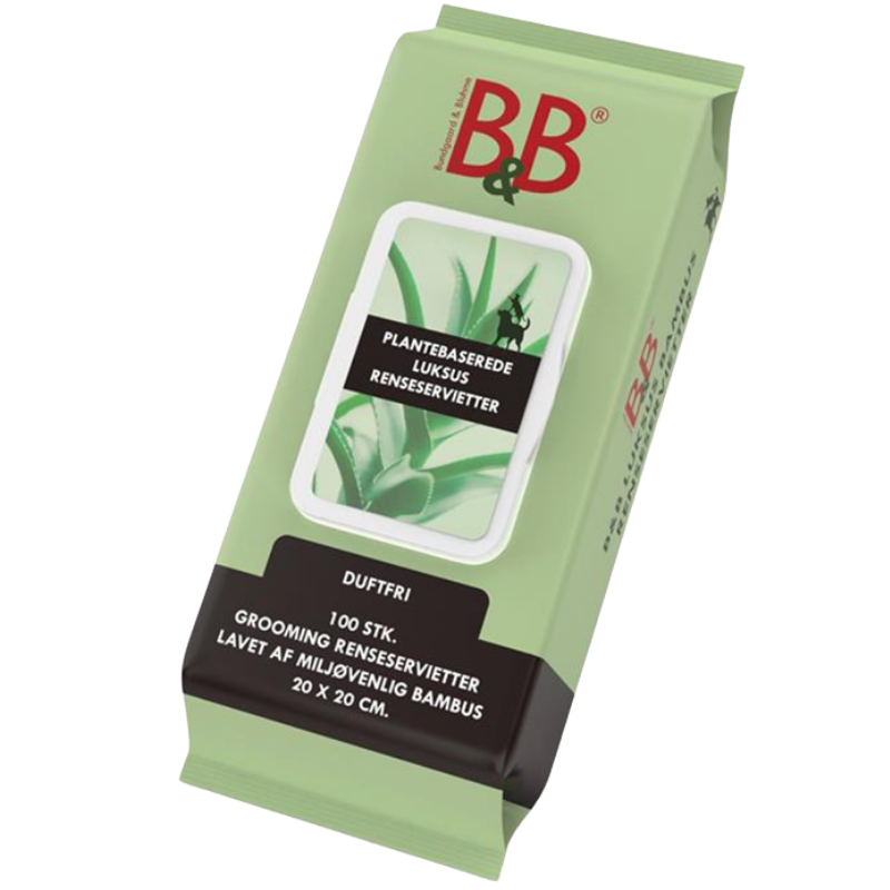 B&B Bambus Renseservietter (1 stk)