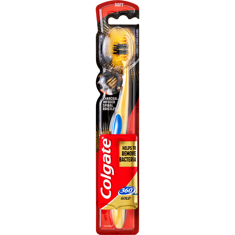 Colgate 360 Gold Soft Tandbørste (1 stk)