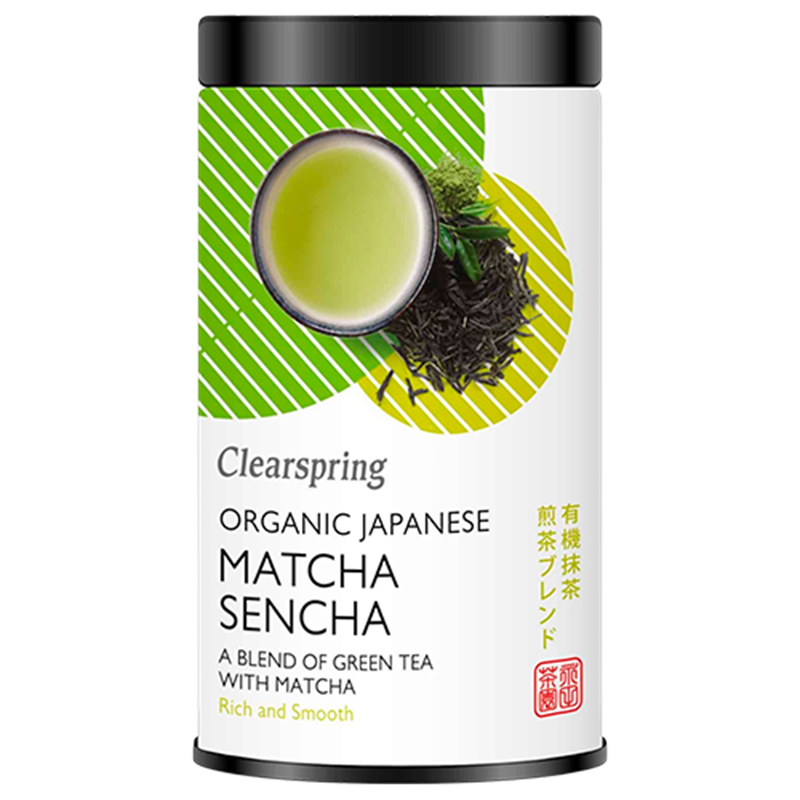 Clearspring Matcha Sencha Grøn Te Ø (85 g)