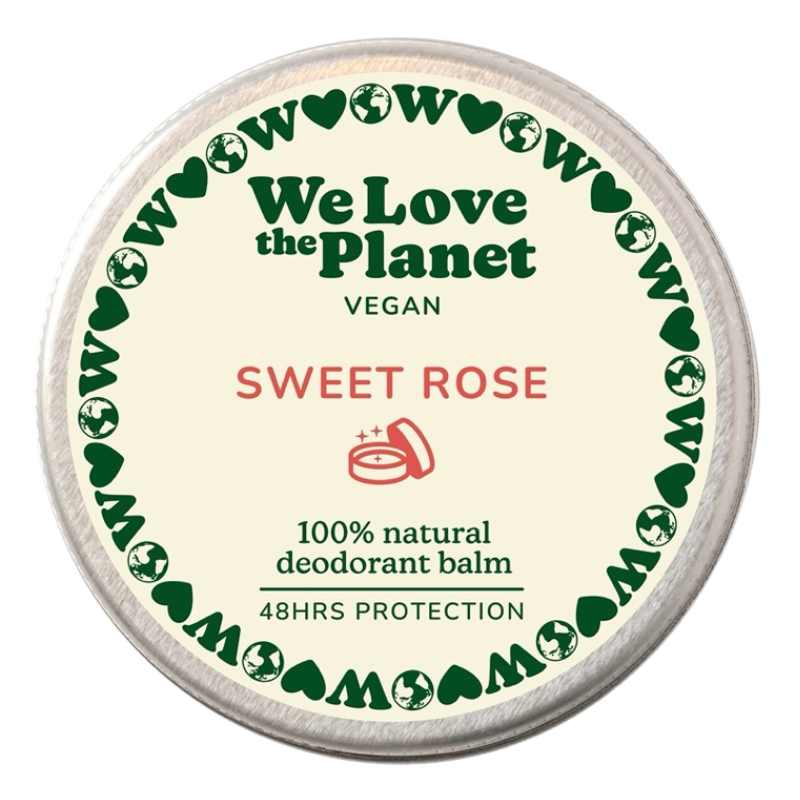We Love The Planet Deodorant Balm Sweet Rose (35 g)