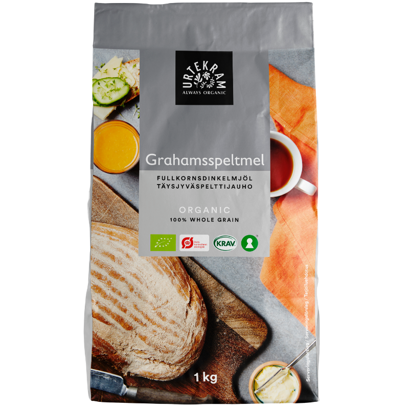 Urtekram Grahams speltmel Ø - 1 kg