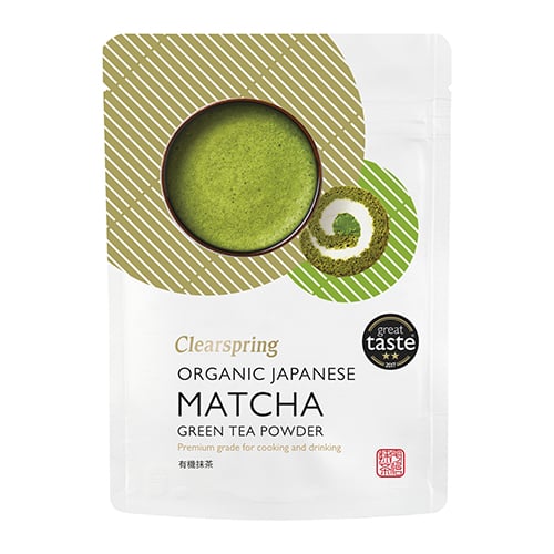 Clearspring Matcha Grøn Te Pulver Ø - 40 g.