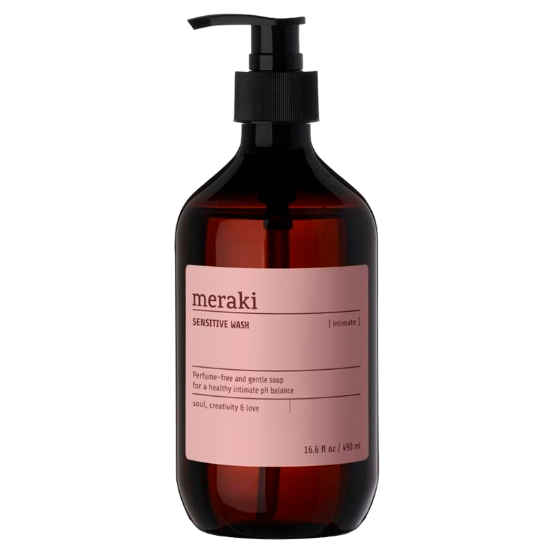 Meraki Sensitive Wash Parfumefri (490 ml)