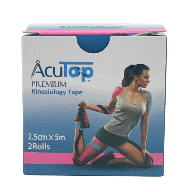 BioVita Terapeutisktape Pink 2,5 Cm x 5 M (2 stk)