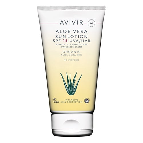 Avivir Aloe Vera  Sunlotion spf. 15 - 150 ml.