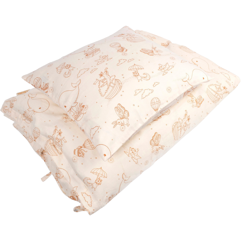 Filibabba Junior Sengetøj GOTS 100x140 cm Dreamy Adventurers (1 sæt)