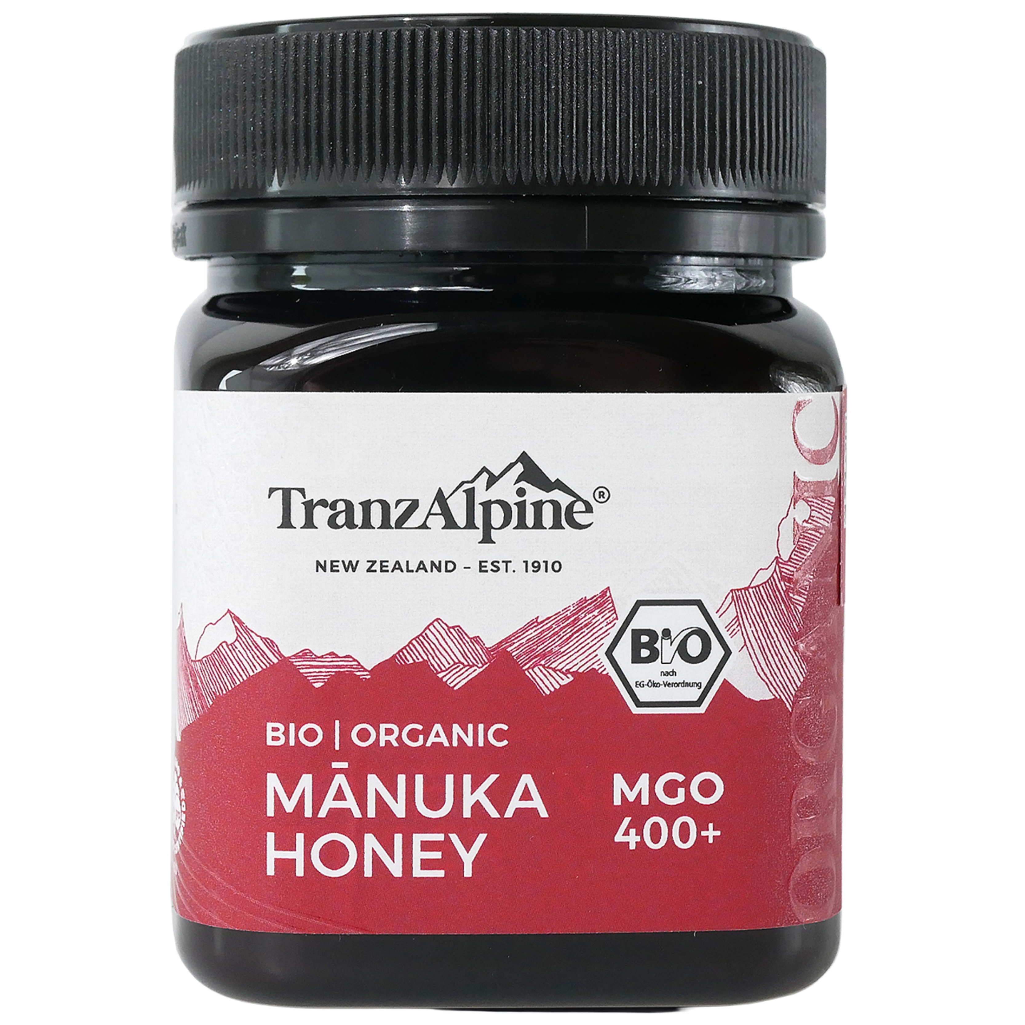 TranzAlpine Manuka Honning MGO 400+ (250 g)