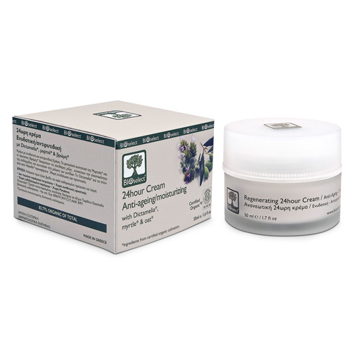 Bioselect Genopbyggende 24 timers Creme - 50 ml.