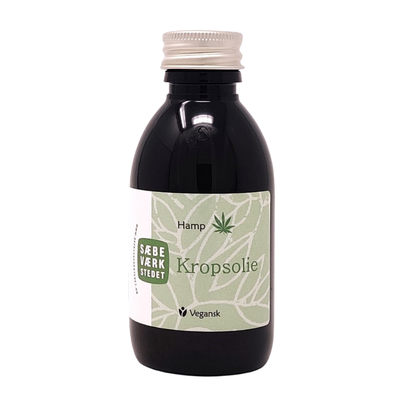 Sæbeværkstedet Kropsolie med hamp (150 ml)