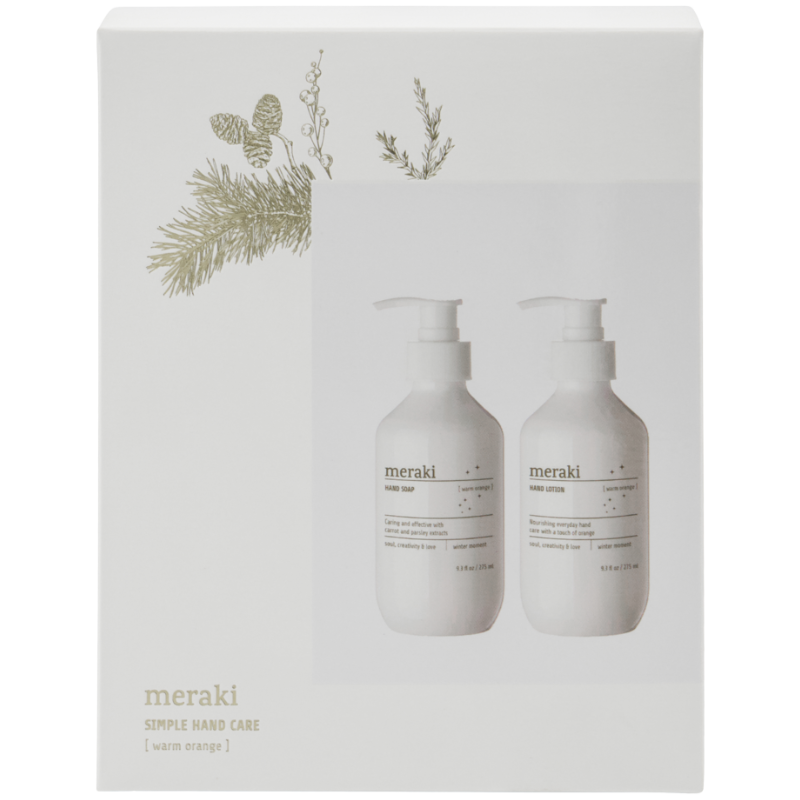 Meraki Gaveæske Simple Hand Care Warm Orange (1 sæt)