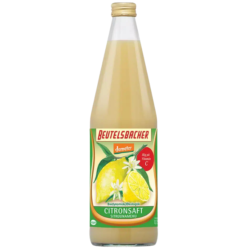 Beutelsbacher Citronsaft Demeter Ø (750 ml)
