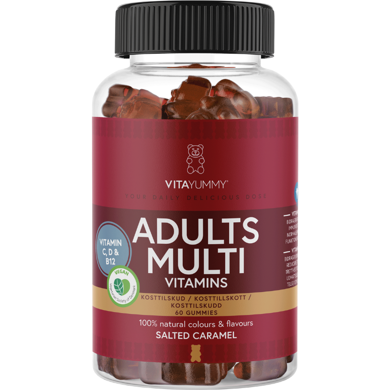 VitaYummy Adults Multi Salted Caramel (60 stk)