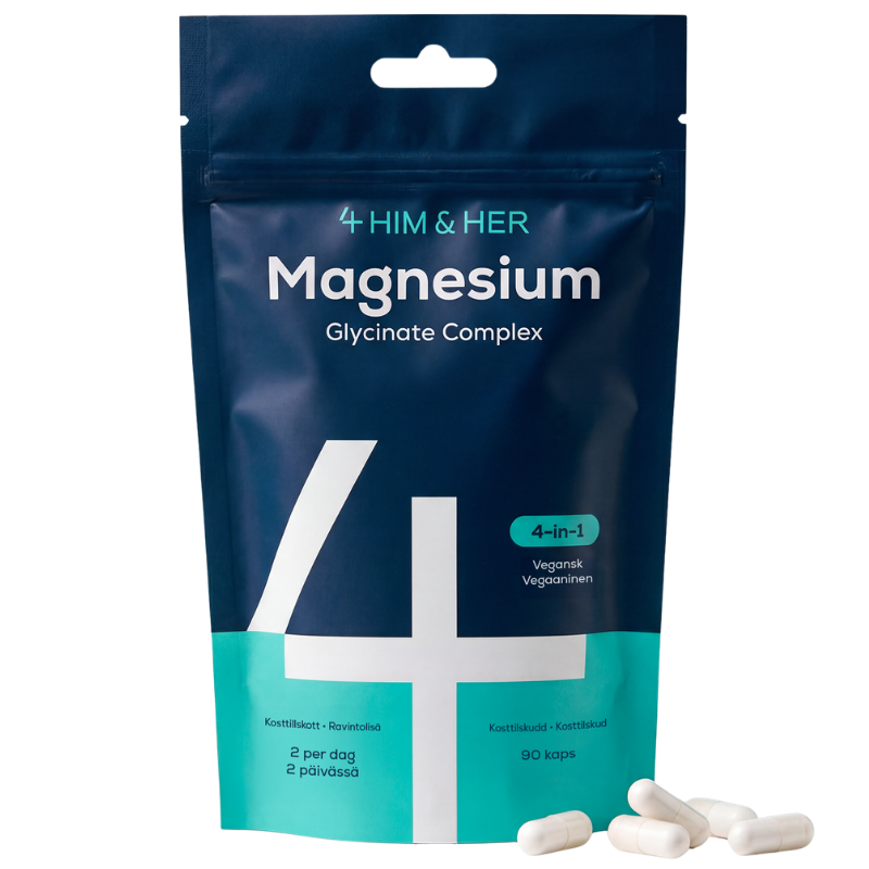 4 Him & Her Magnesium Glycinate Complex (90 kaps)