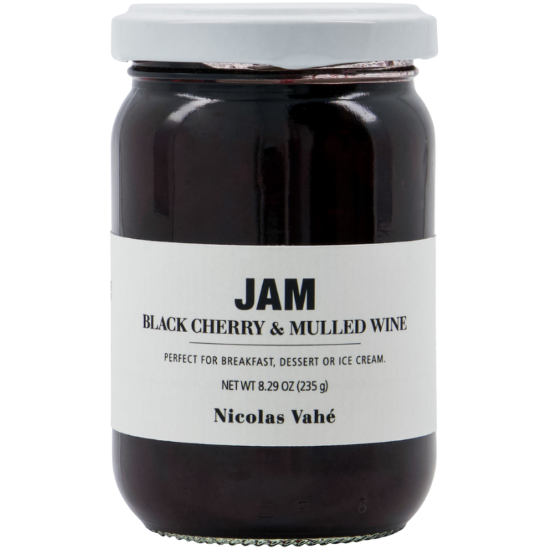Nicolas Vahé Jam Black Cherry & Mulled Wine (235 g)