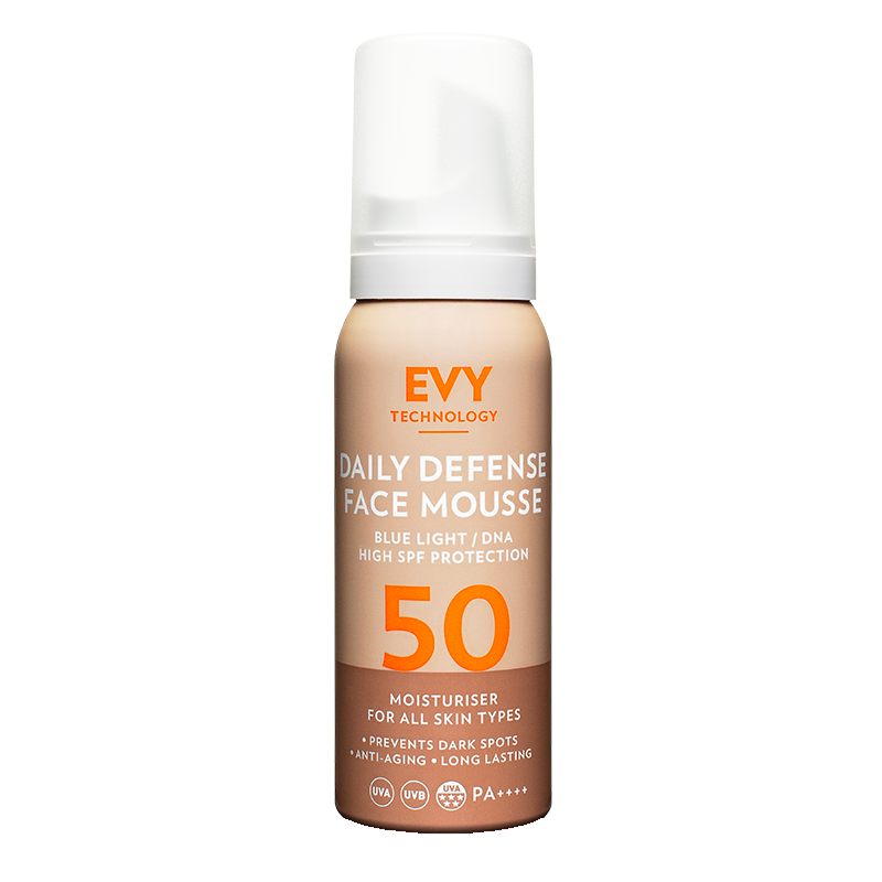 EVY TECHNOLOGY Daily Defense Face Mousse SPF50 - 75 ml