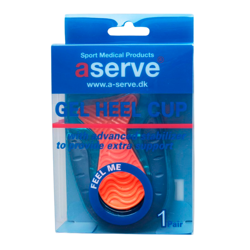 Aserve Gel Hæl Cup - Onesize