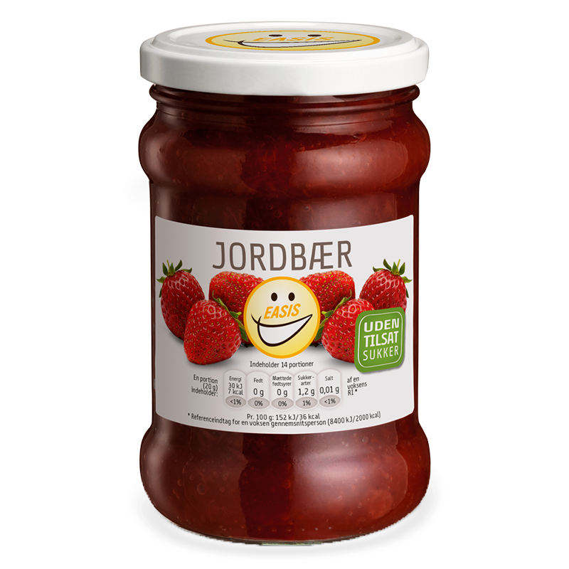 EASIS Jordbær Marmelade (285 g)