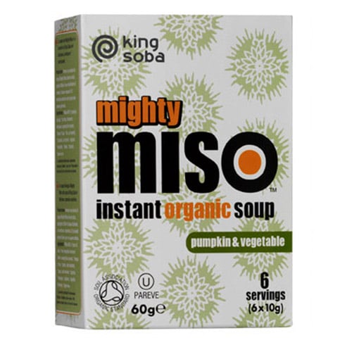 Clearspring Instant Miso Suppe med Græskar og Grøntsager Ø - 60 gr.