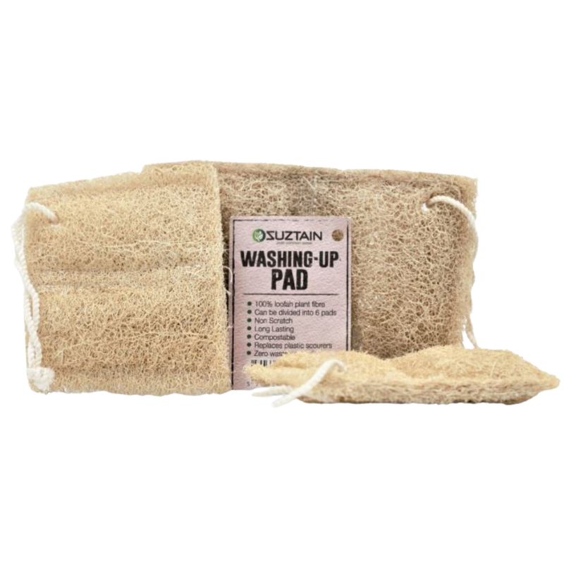 Suztain Skuresvampe Washing Up Pad (3 sæt)