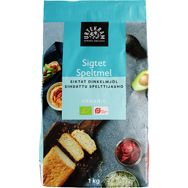 Urtekram Speltmel Sigtet Ø - 1 kg.
